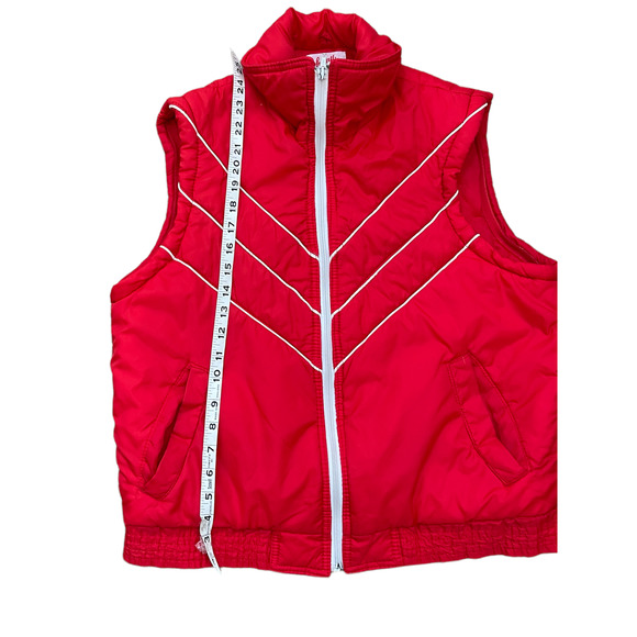 Winter Vest 100% Re Nylon Vintage Ski VEST Unisex size L 1970s - Picture 5 of 7